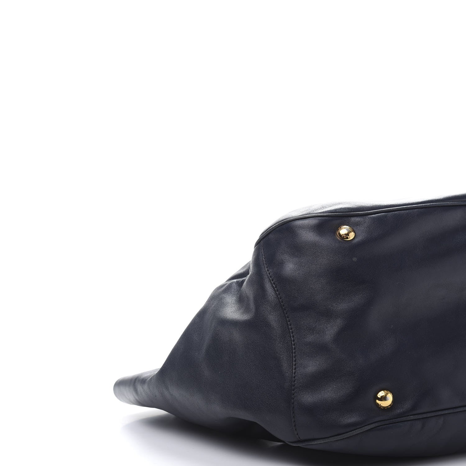 Prada Soft Calf Chain Tote Baltico 6 of 16