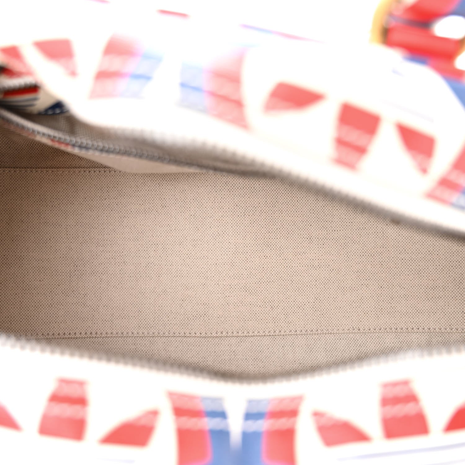 Gucci X ADIDAS Shangai Calfskin Web Trefoil Interlocking G Mini Duffle Bag Red White Blue 5 of 11