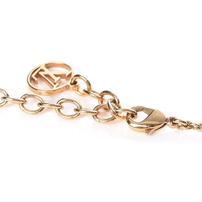 Louis Vuitton Essential V Necklace Gold 7 of 7