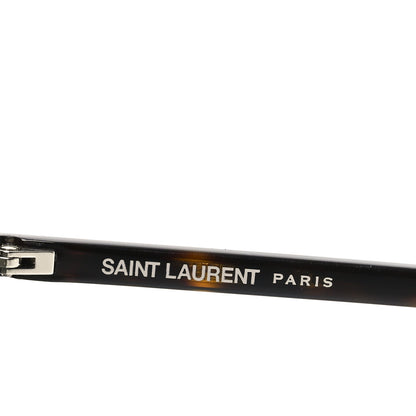 Saint Laurent Acetate Aviator Sunglasses SL 667 Tortoise 5 of 8