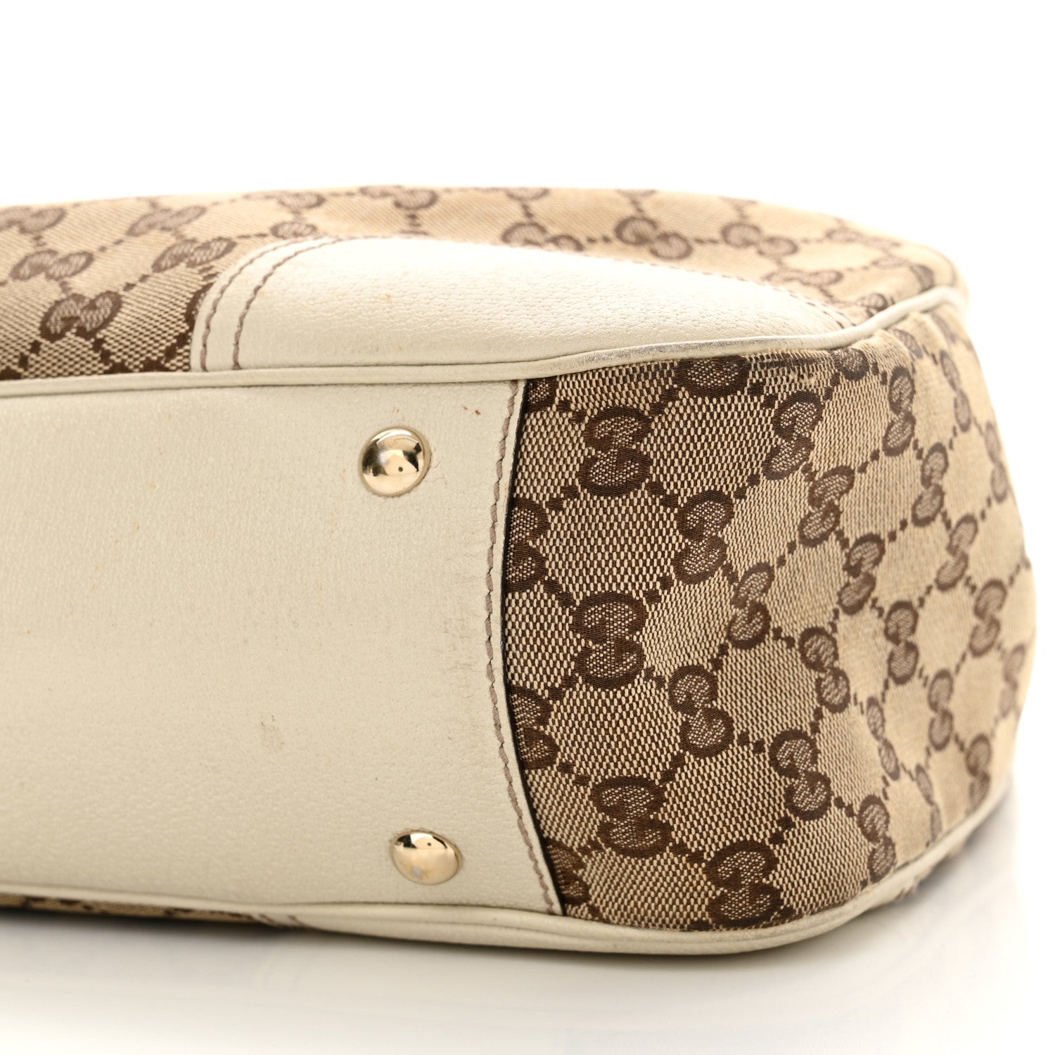 Gucci Monogram Medium Princy Tote Off White 10 of 22