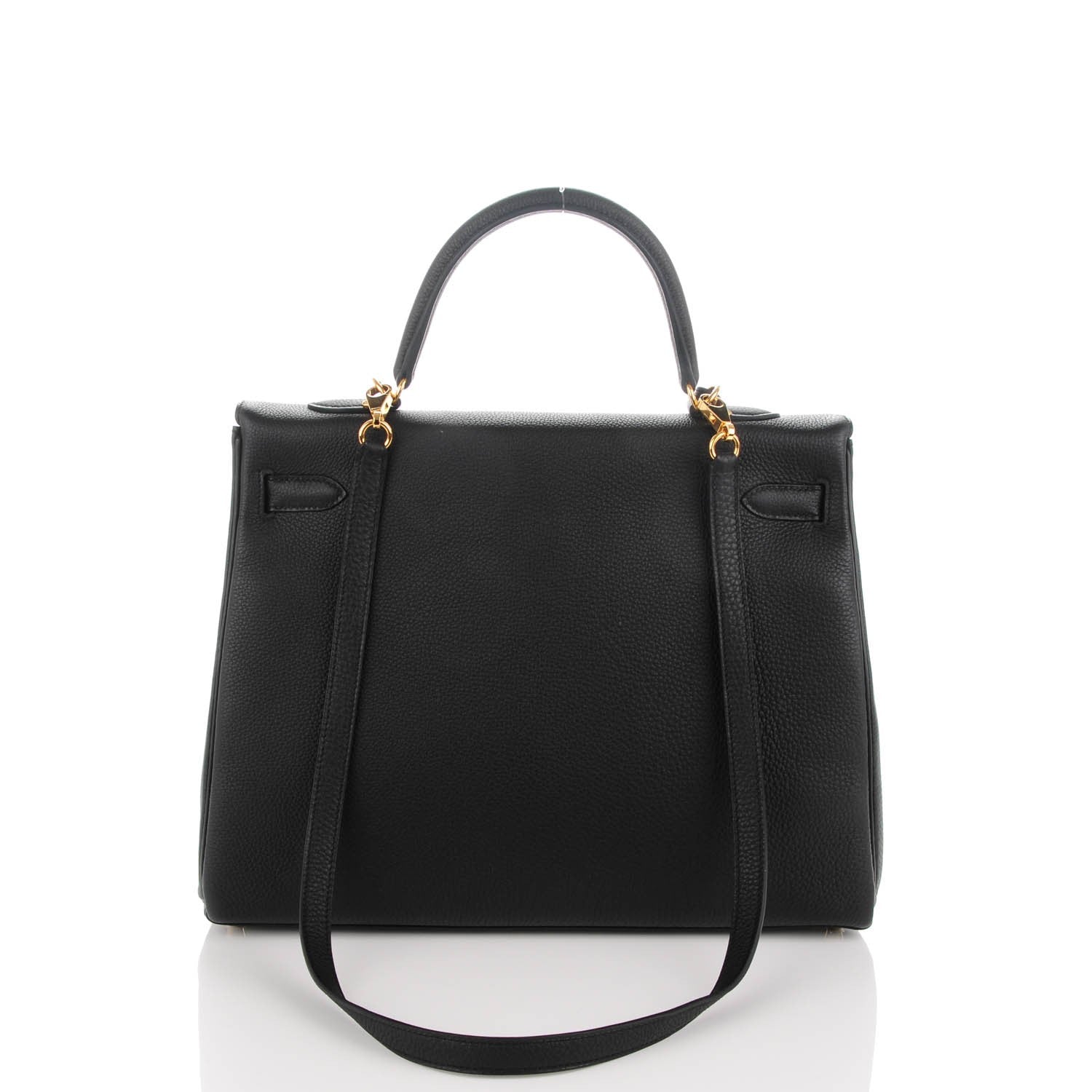 Hermes Togo Kelly Retourne 35 Black 7 of 23