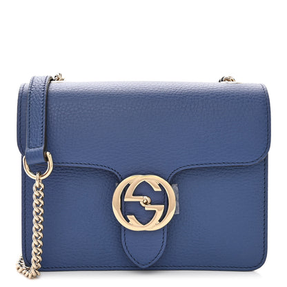 Gucci Dollar Calfskin Small Interlocking G Shoulder Bag Caspian 1 of 10