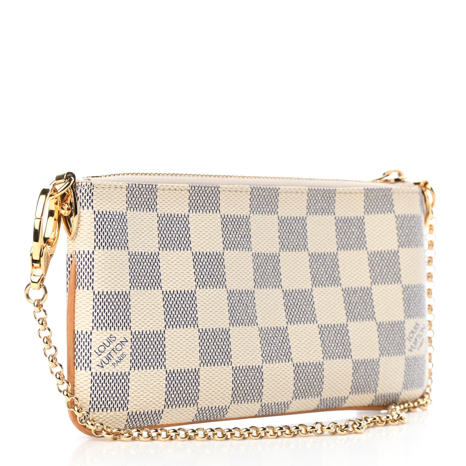 Louis Vuitton Damier Azur Pochette Milla MM 2 of 4
