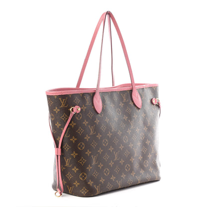 Louis Vuitton Monogram Articles de Voyage Ikat Neverfull MM Rose Velours 2 of 11