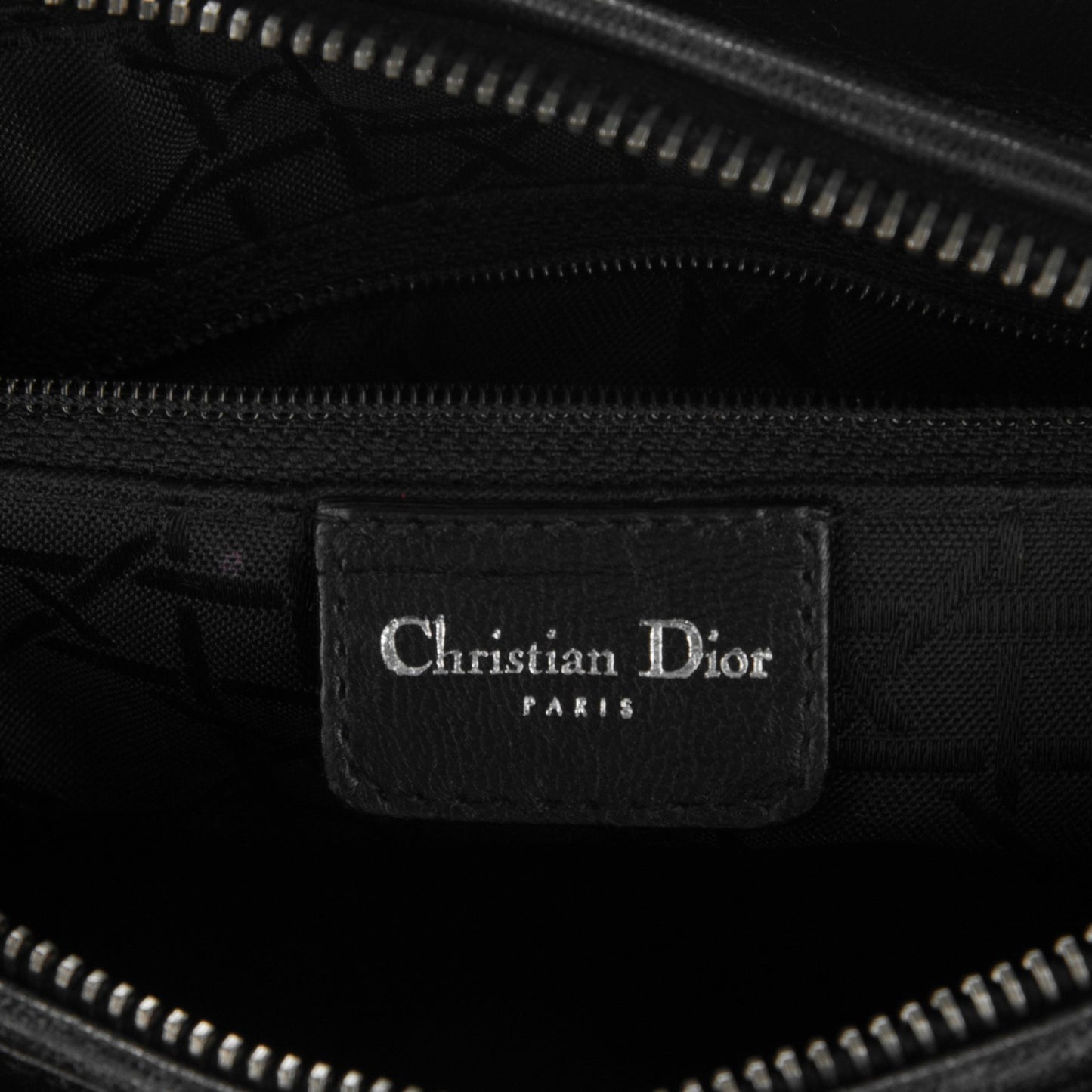 Tweed Medium Lady Dior Black