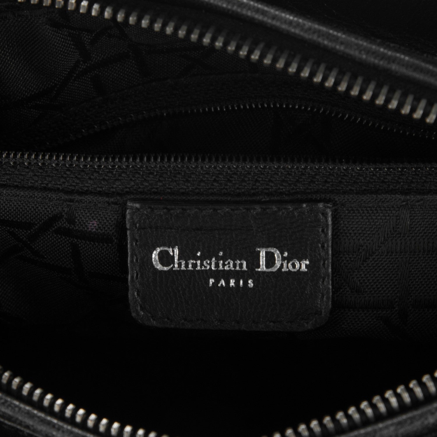 Christian Dior Tweed Medium Lady Dior Black 6 of 7