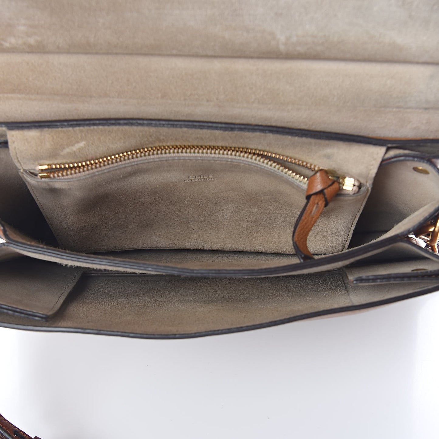 Goatskin Medium Faye Shoulder Bag Caramel