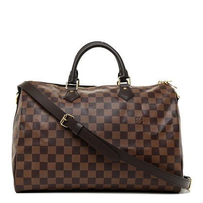 Louis Vuitton Damier Ebene Speedy Bandouliere 35 1 of 10