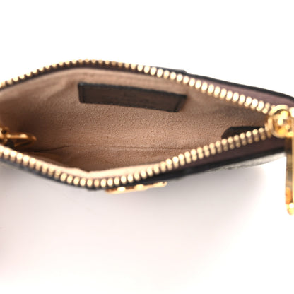 Gucci GG Supreme Monogram Web Ophidia Key Case Beige New Acero 5 of 9