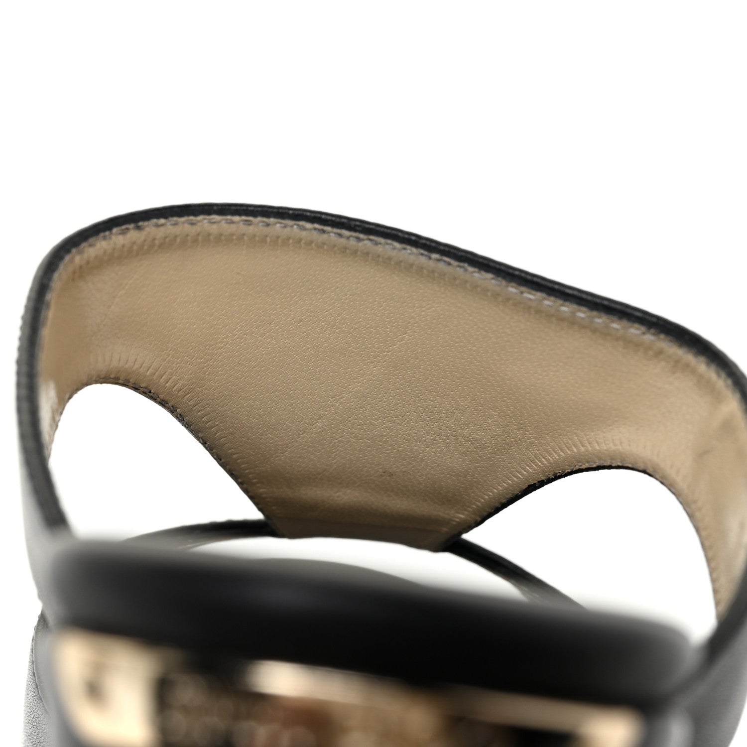 Jimmy Choo Calfskin Pledge T-Strap Espardille Wedge Sandals 38 Black 13 of 19