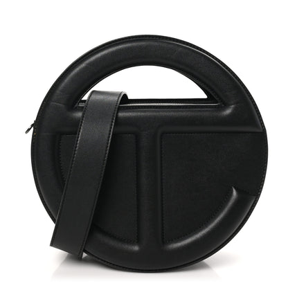 Telfar Vegan Leather Round Circle Bag Black 1 of 9