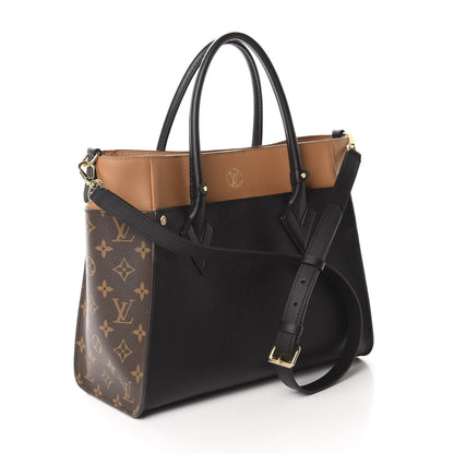 Louis Vuitton Calfskin Monogram On My Side Black 4 of 10