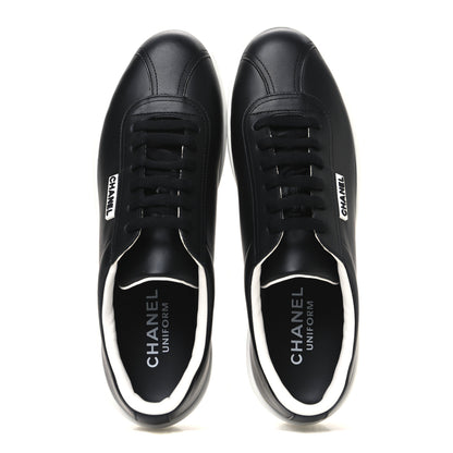 Chanel Calfskin CC Womens Sneakers 41 Black 41 Black 2 of 10