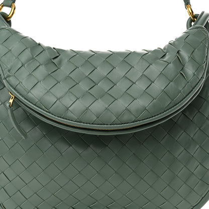 Bottega Veneta Nappa Intrecciato Medium Gemelli Aloe 8 of 10