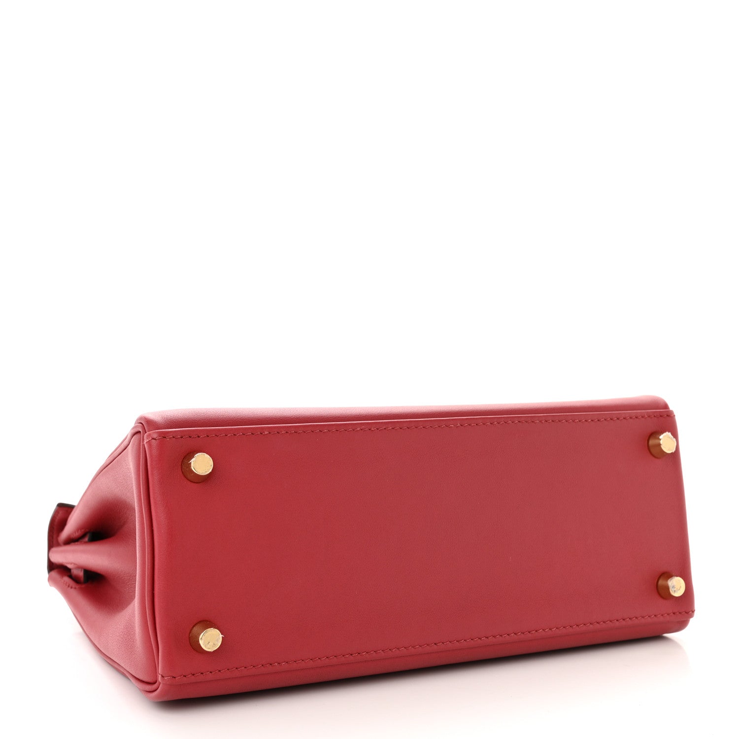 Hermes Swift Kelly Retourne 25 Rouge Grenat 4 of 17