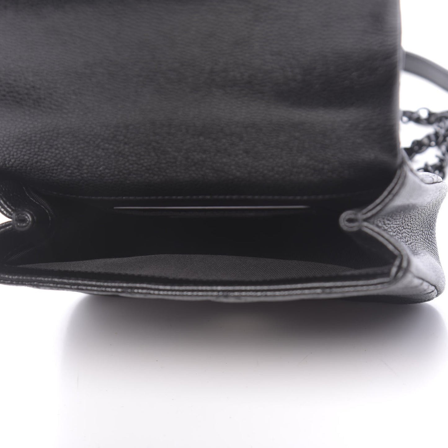 Caviar Quilted Incognito Mini Square Flap Black