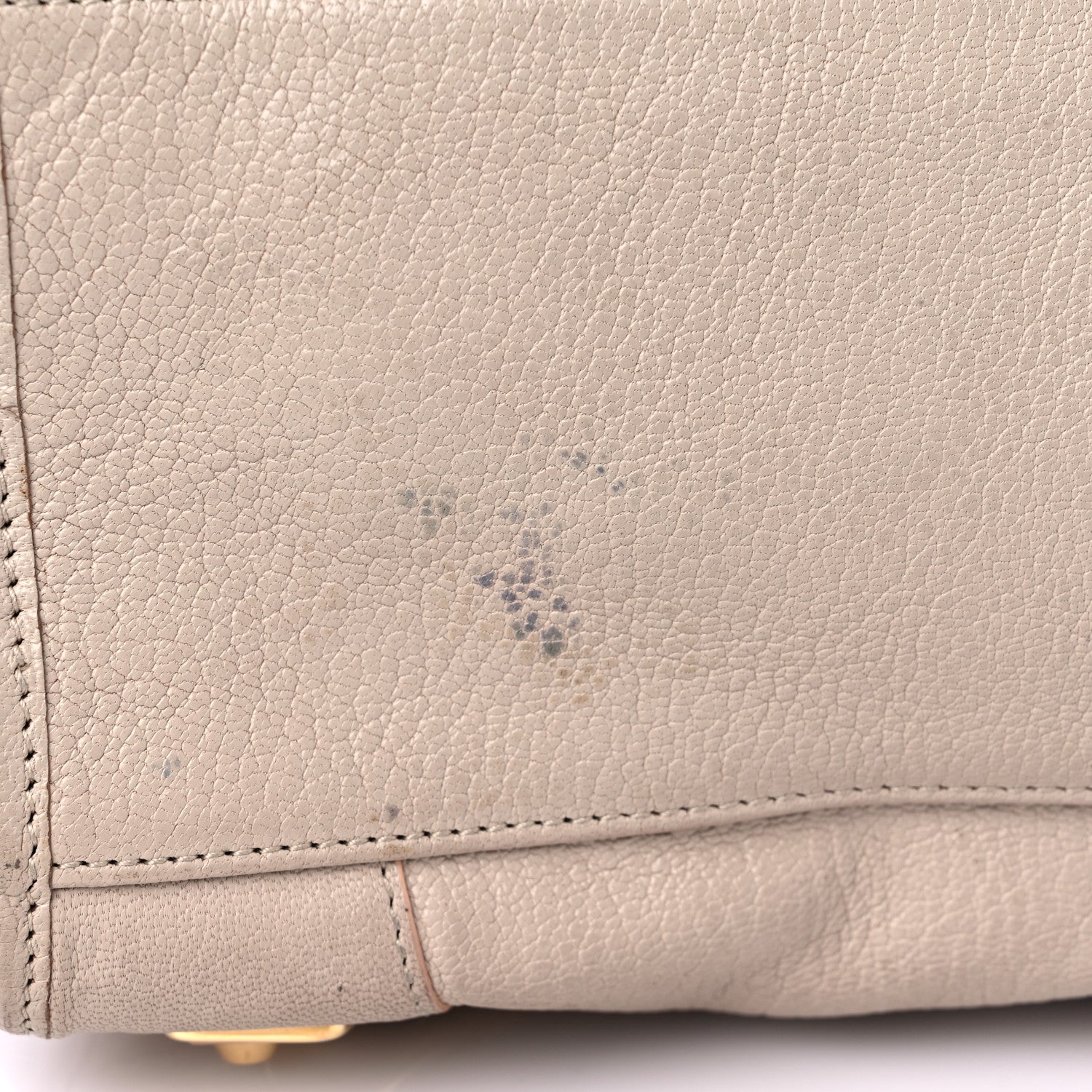 Balenciaga Chevre Gold Hardware Metallic Edge City Beige Praline 20 of 33