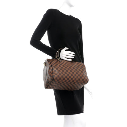 Louis Vuitton Damier Ebene Speedy Bandouliere 30 3 of 8