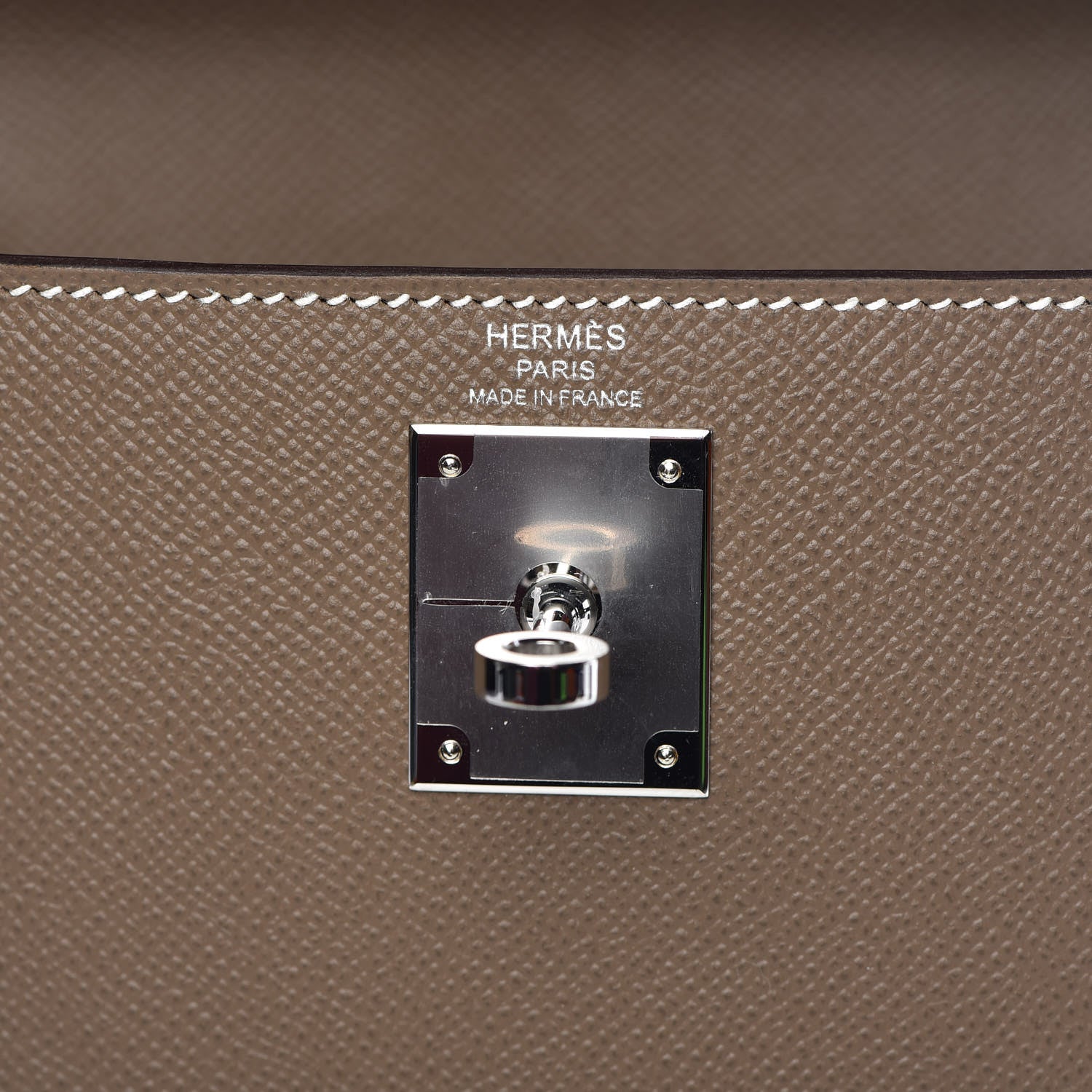 Hermes Epsom Kelly Sellier 28 Etoupe 27 of 39