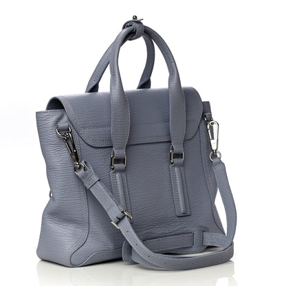 3.1 Phillip Lim Textured Calfskin Medium Pashli Satchel Lilac 2 of 11