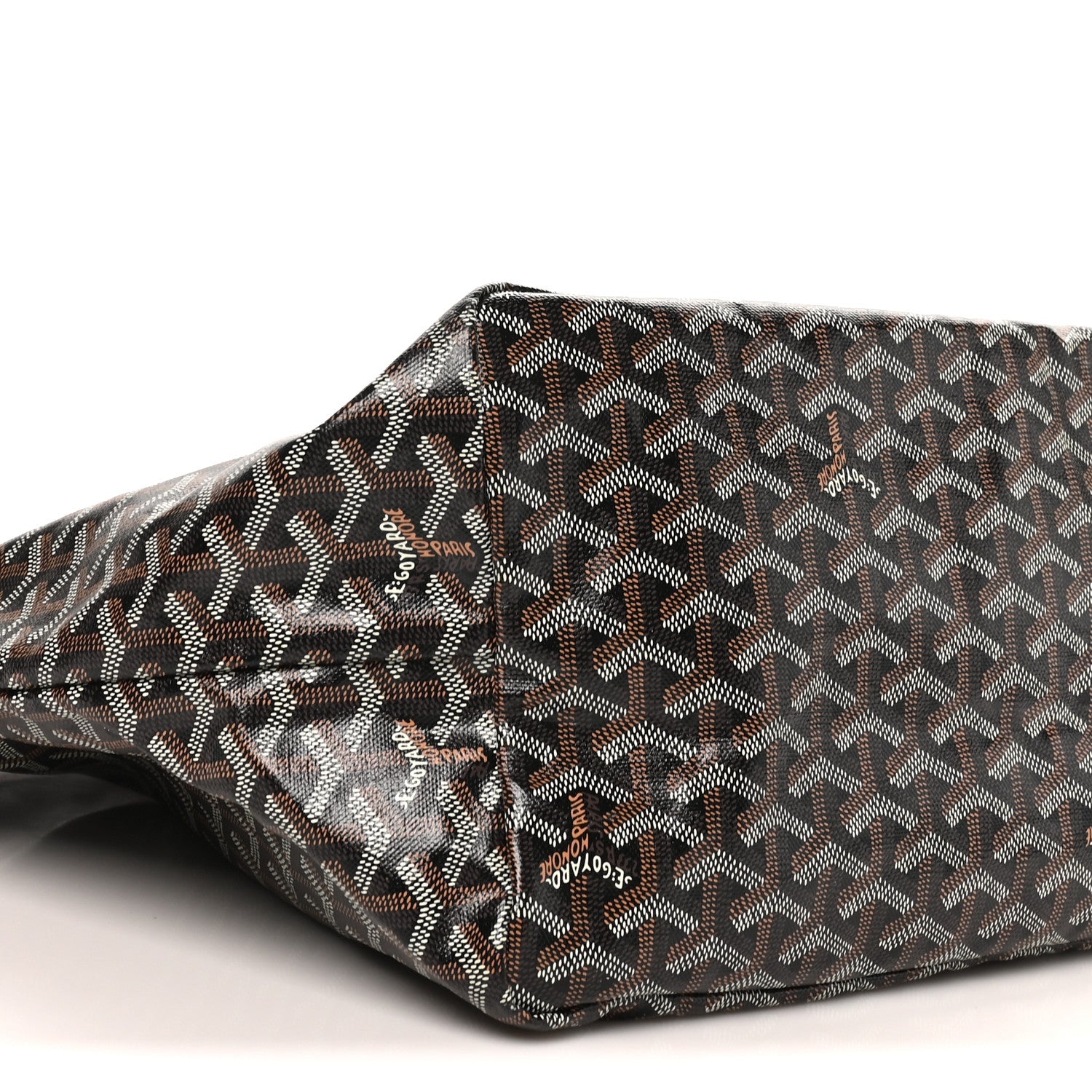 Goyard Goyardine Saint Louis GM Black Gold 10 of 11