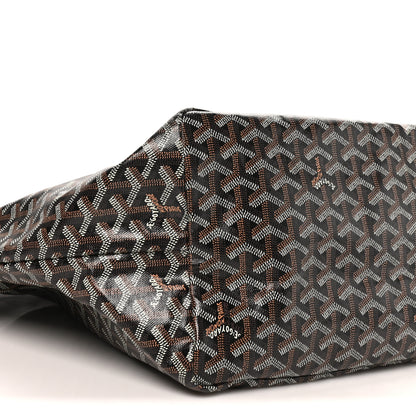 Goyard Goyardine Saint Louis GM Black Gold 10 of 11