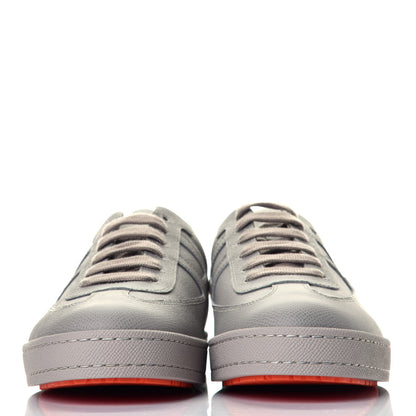 Hermes Matte Epsom Calfskin Mens Olympic Sneakers 42 Mastic 2 of 8