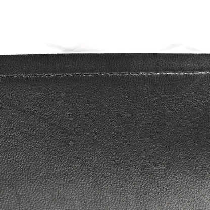 Chanel Lambskin Quilted Jumbo Double Flap Black 12 of 14