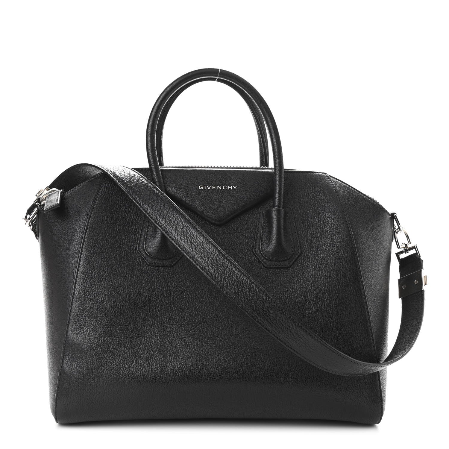 Givenchy Sugar Goatskin Medium Antigona Black 1 of 11