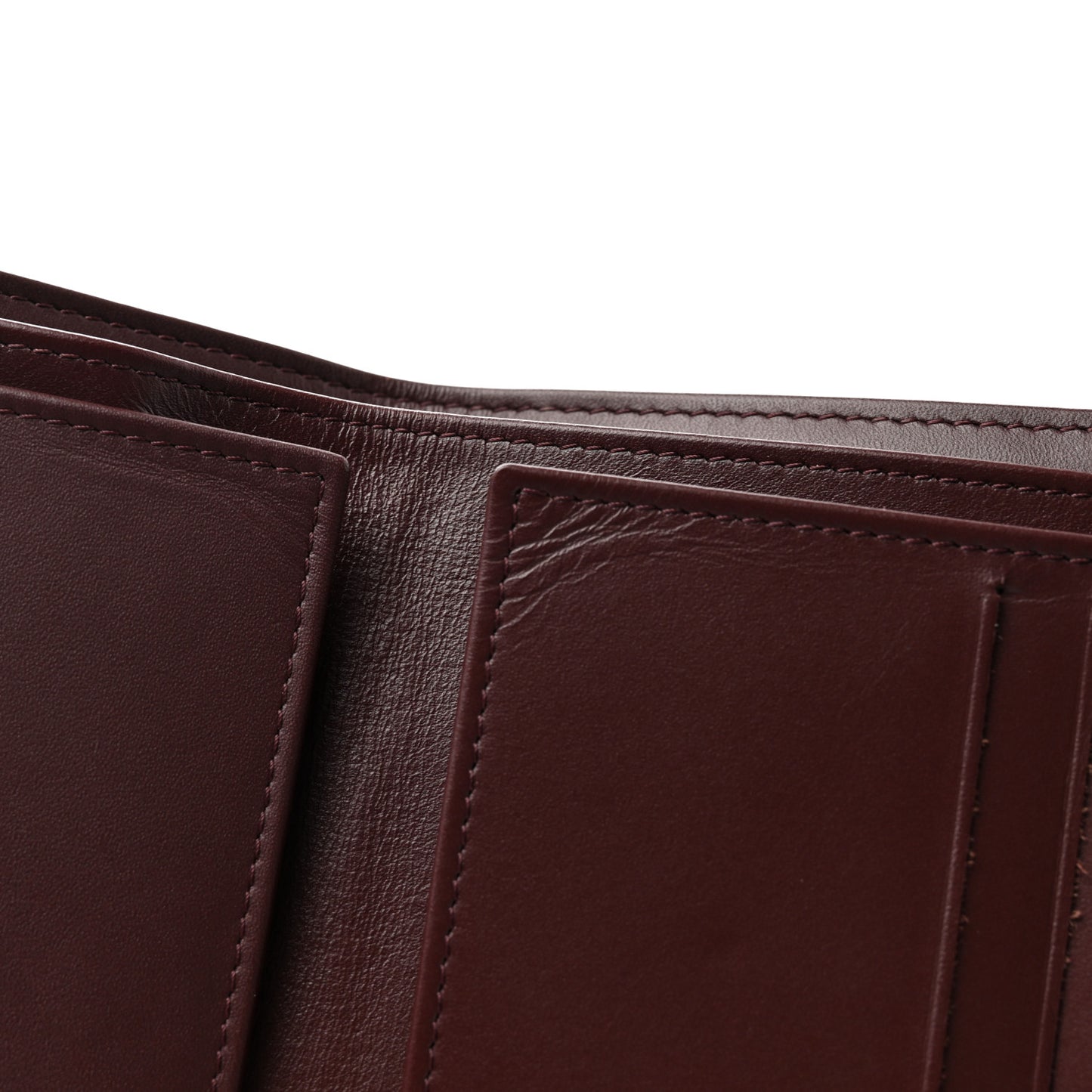 Caviar Quilted Compact Flap Wallet Black
