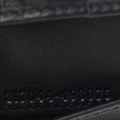 Gucci Microguccissima Bi-Fold Wallet Navy 8 of 12