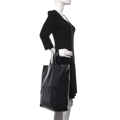 Celine Smooth Lambskin Vertical Cabas Black 2 of 13