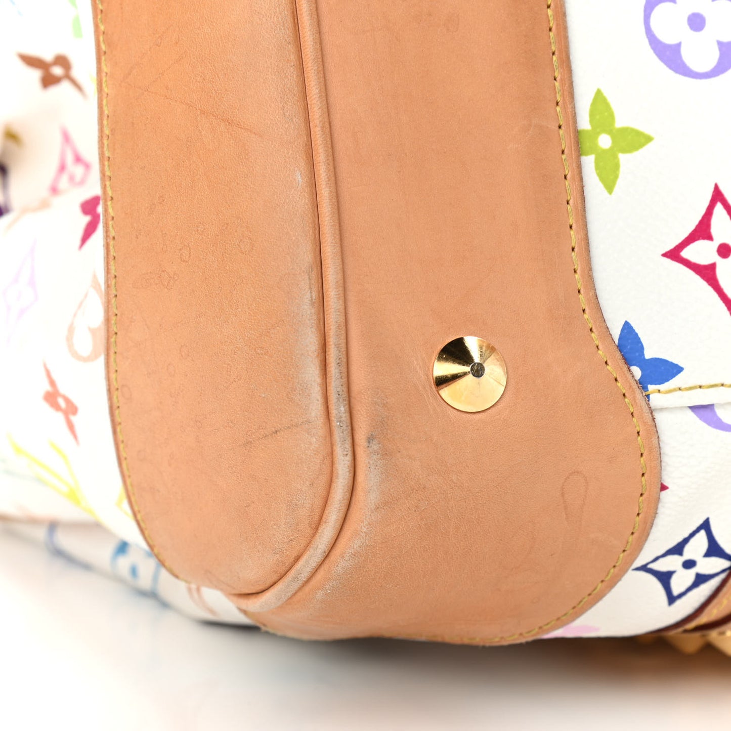 Monogram Multicolor Courtney GM White