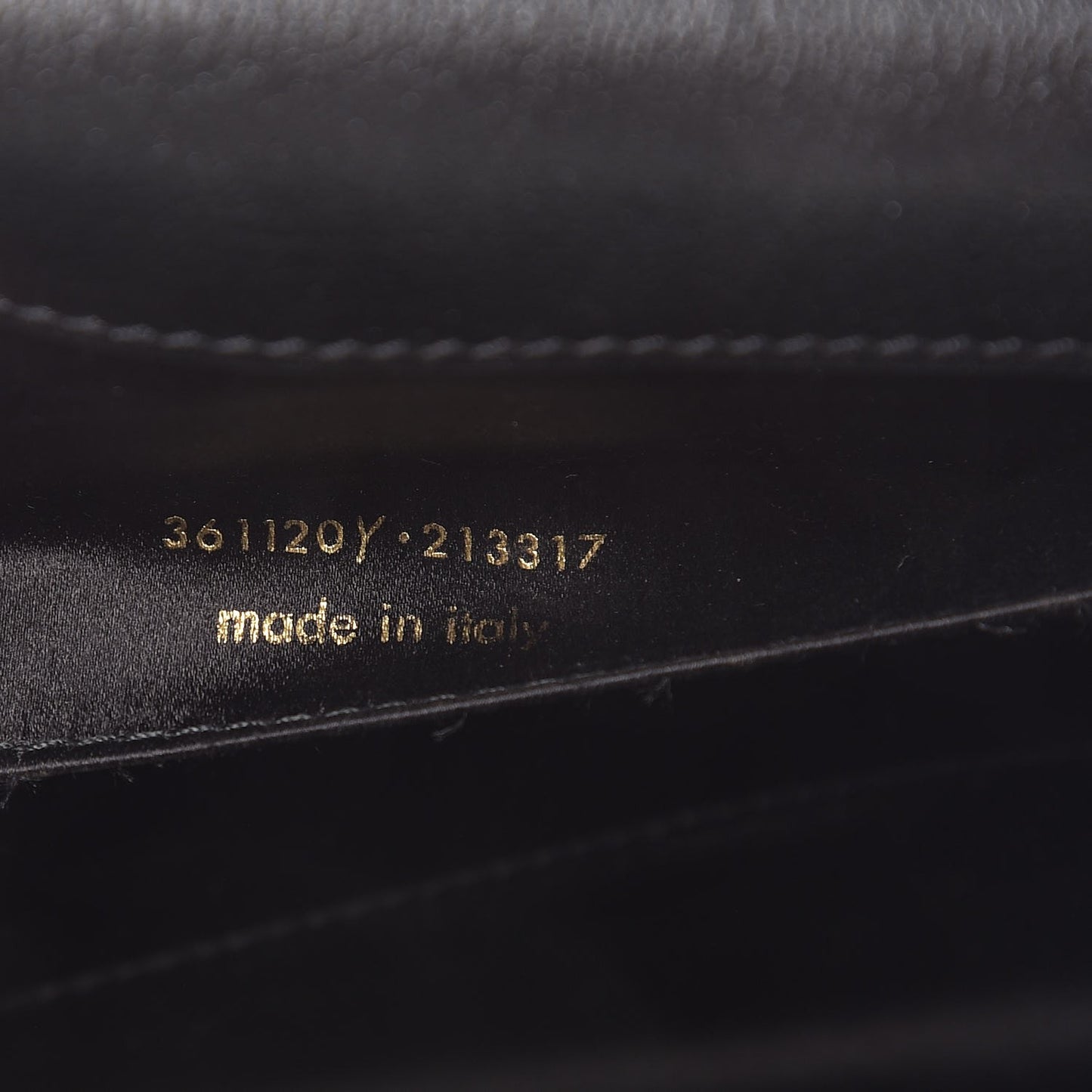 Calfskin Monogram Large Belle De Jour Clutch Black