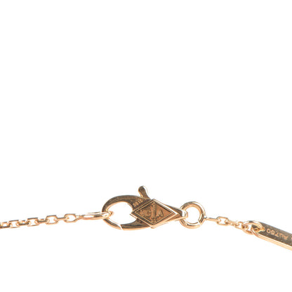 Van Cleef & Arpels 18K Yellow Gold Mother of Pearl Sweet Alhambra Butterfly Bracelet 3 of 5