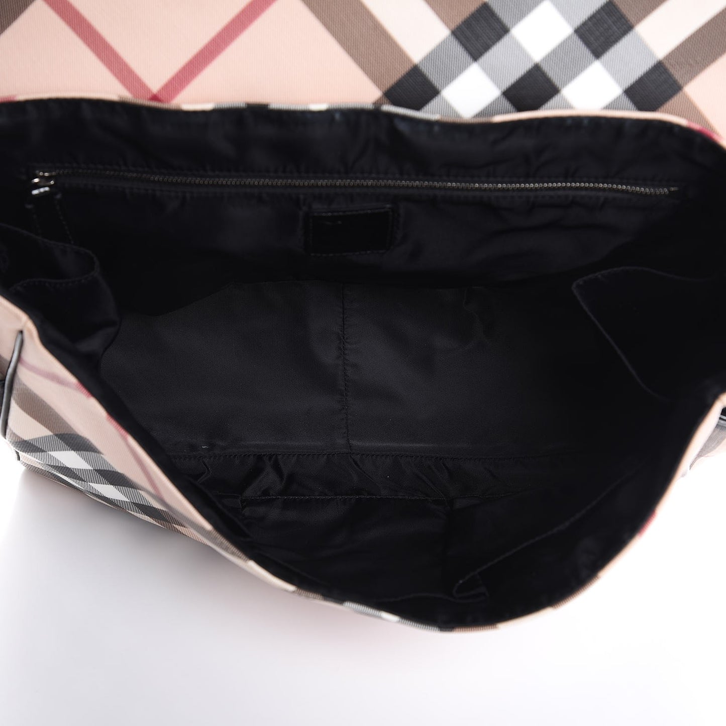 Nova Check Diaper Messenger Bag