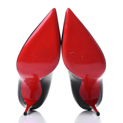 Christian Louboutin Kid Decollete 554 100 Pumps 38 Black 7 of 14