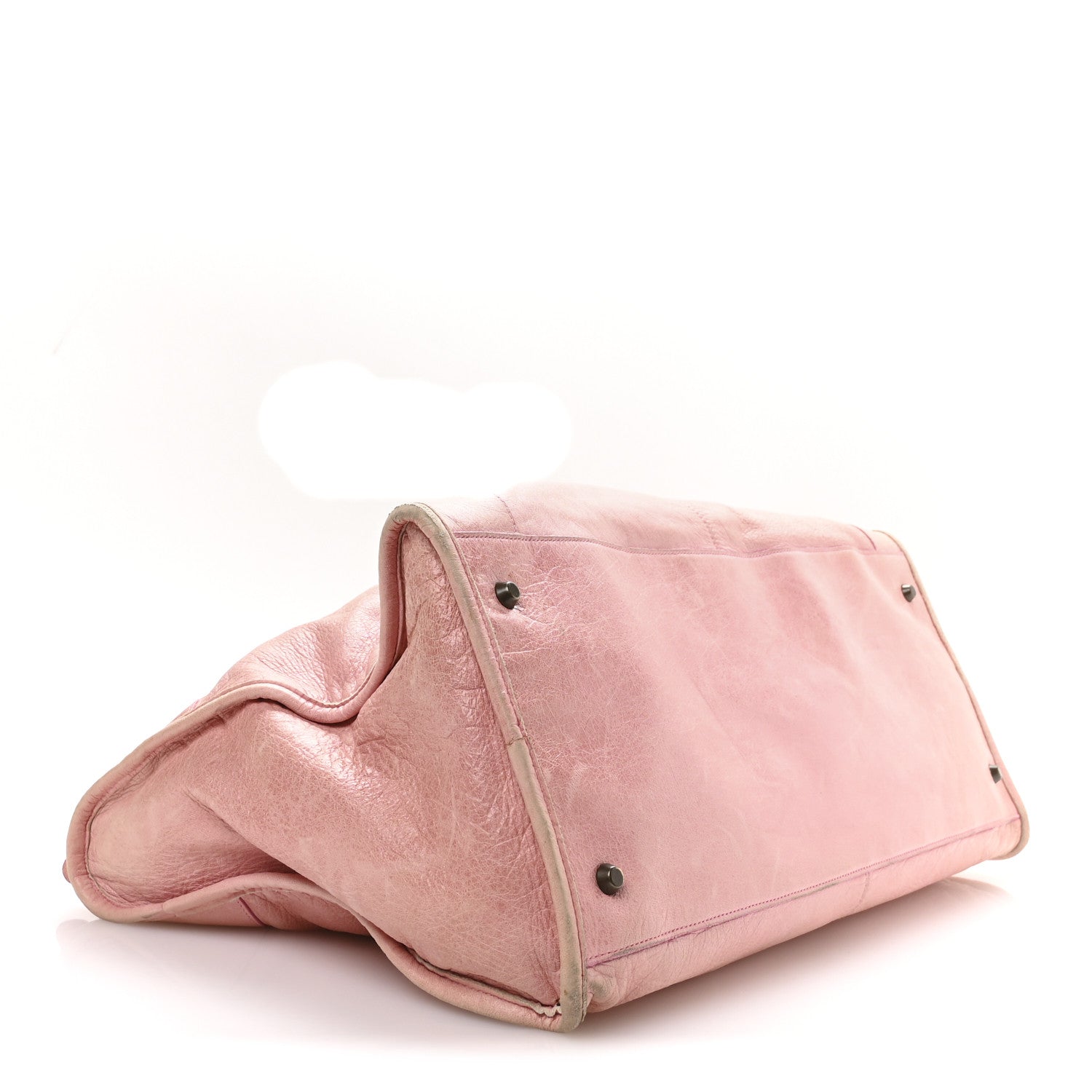 Balenciaga Agneau Classic Hardware Work Bubblegum 4 of 12
