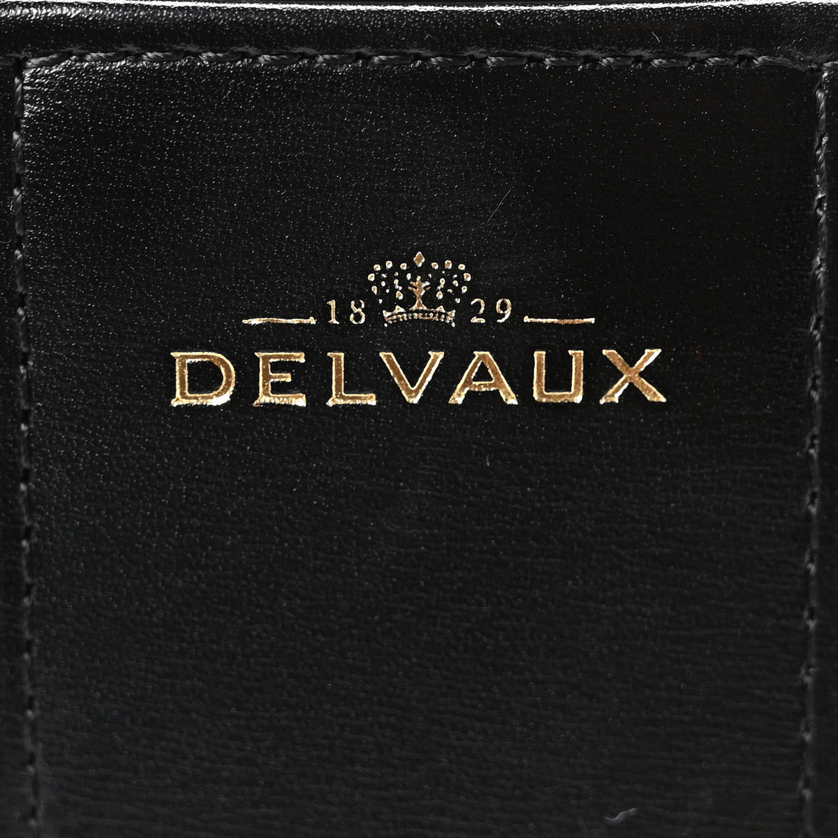 Delvaux Box Calfskin MM Brillant Satchel Black 7 of 11