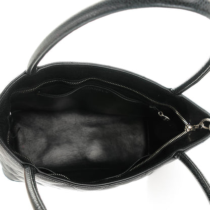 Chanel Caviar Quilted Medallion Tote Black 5 of 7