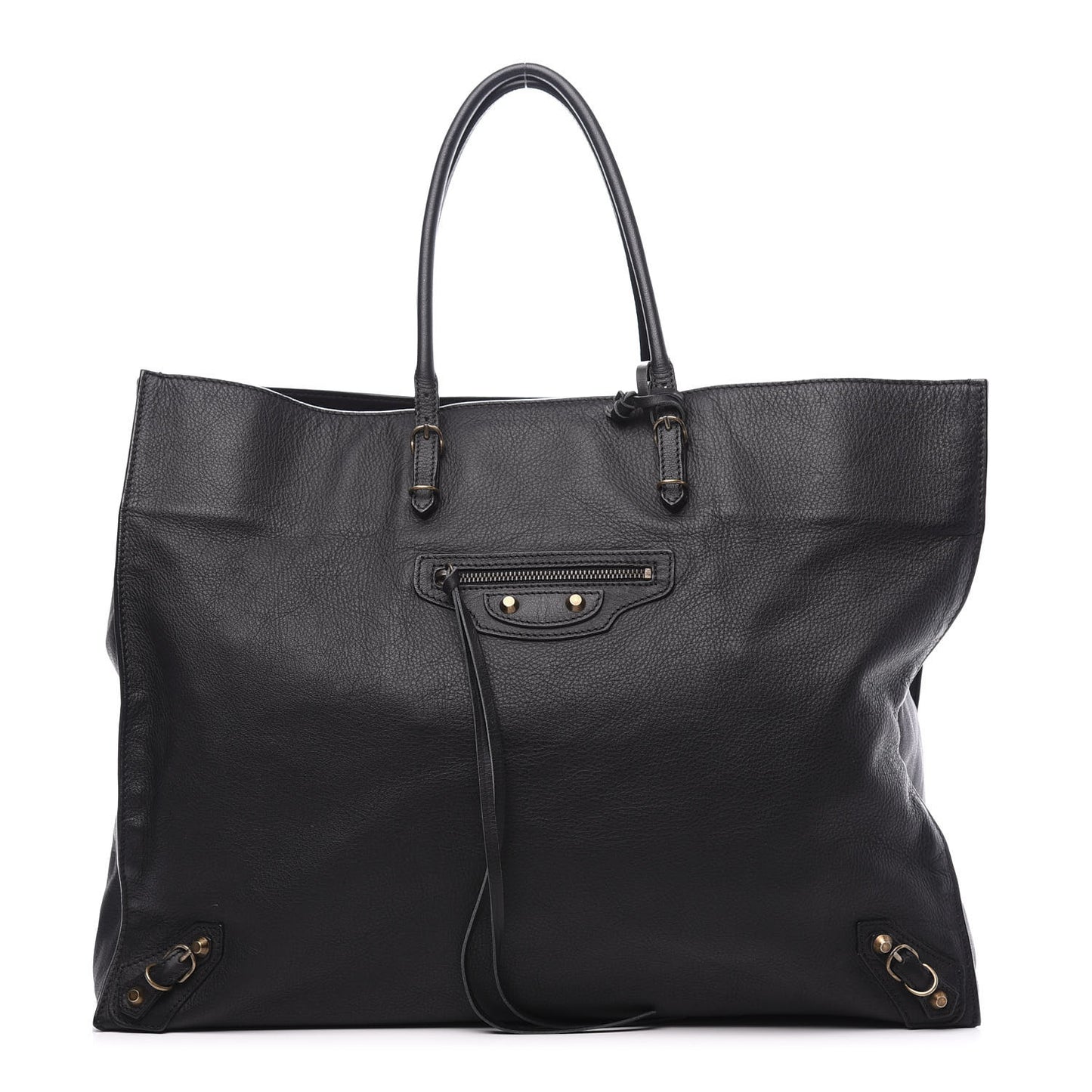 Veau Papier A4 Tote Black