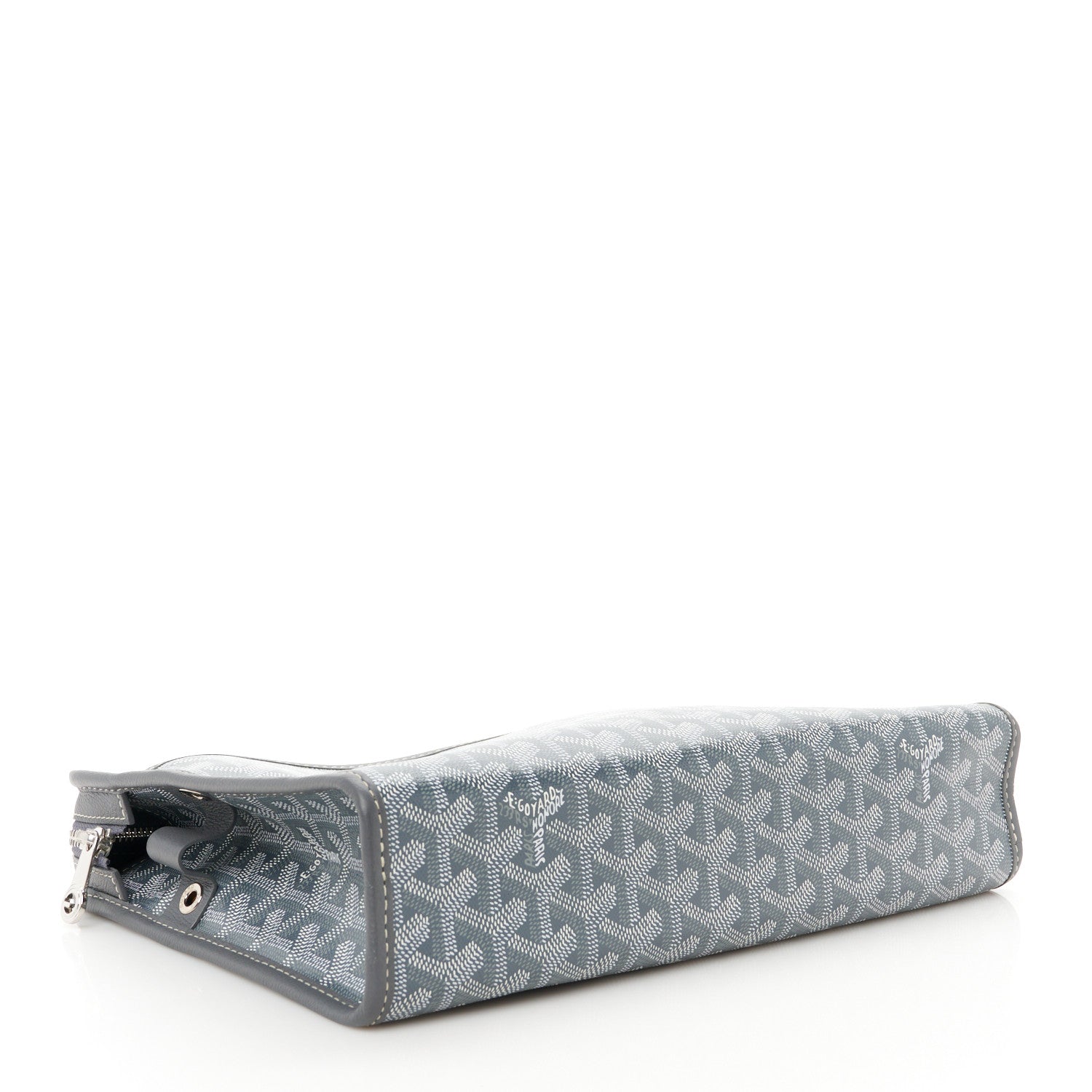 Goyard Goyardine Jouvence GM Toiletry Pouch Grey 4 of 11