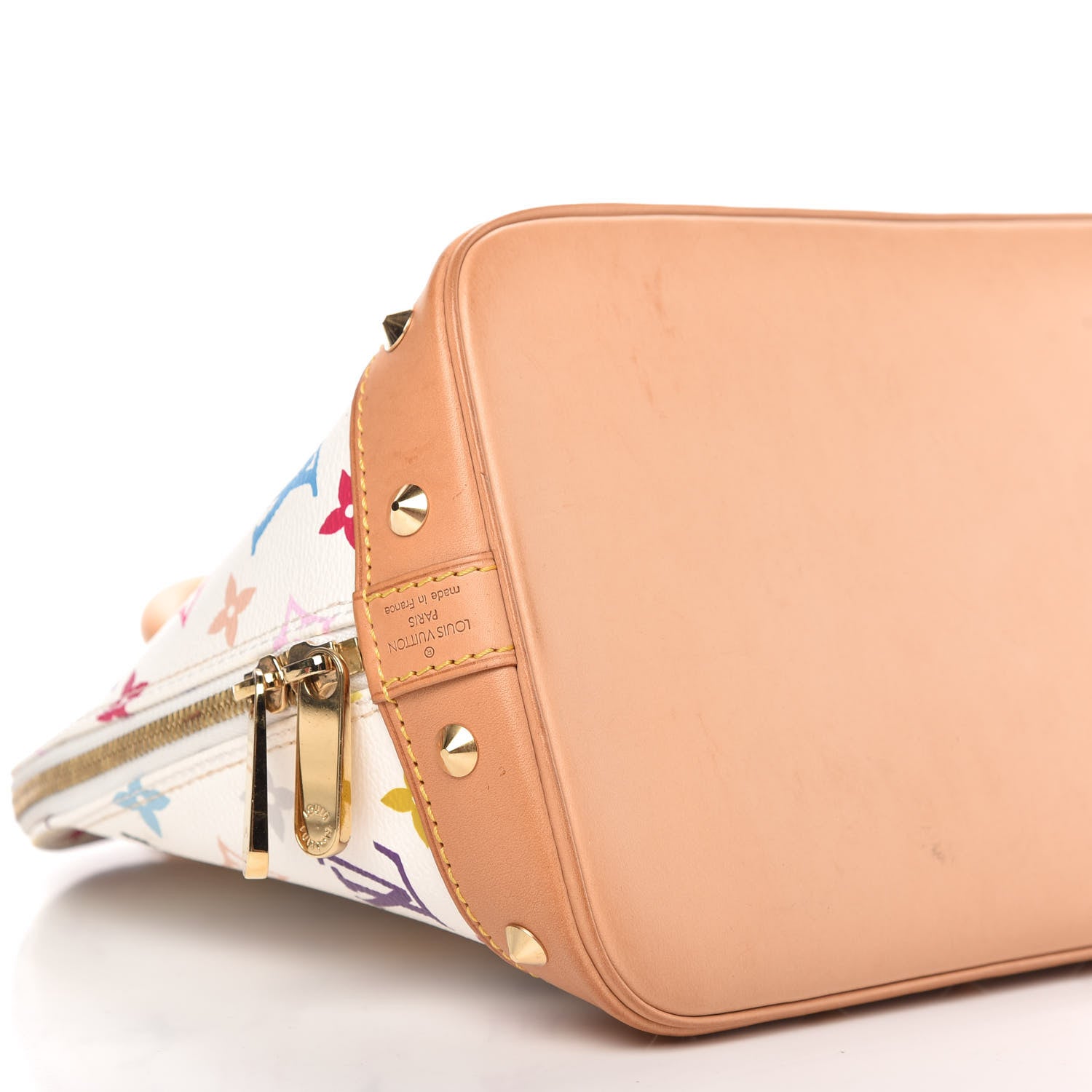 Louis Vuitton Monogram Multicolor Alma White 6 of 11
