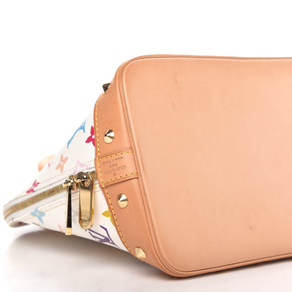 Louis Vuitton Monogram Multicolor Alma White 6 of 11