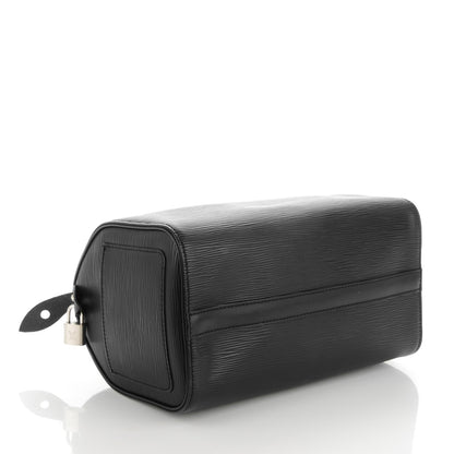 Louis Vuitton Epi Speedy 25 Black 4 of 7