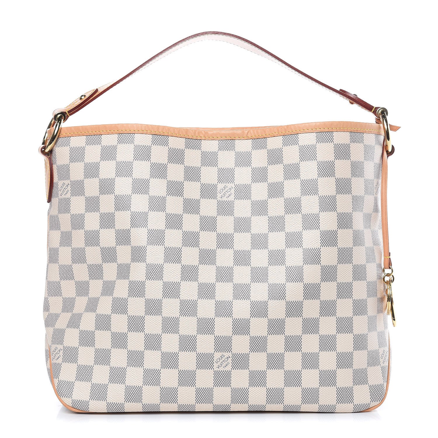 Louis Vuitton Damier Azur Delightful PM Rose Ballerine 1 of 11