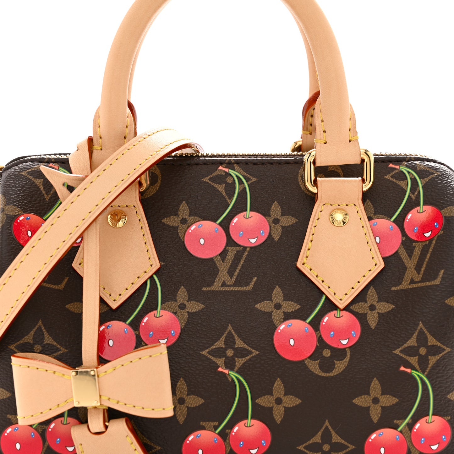 LV X TM Monogram Cerises Speedy Bandouliere 20