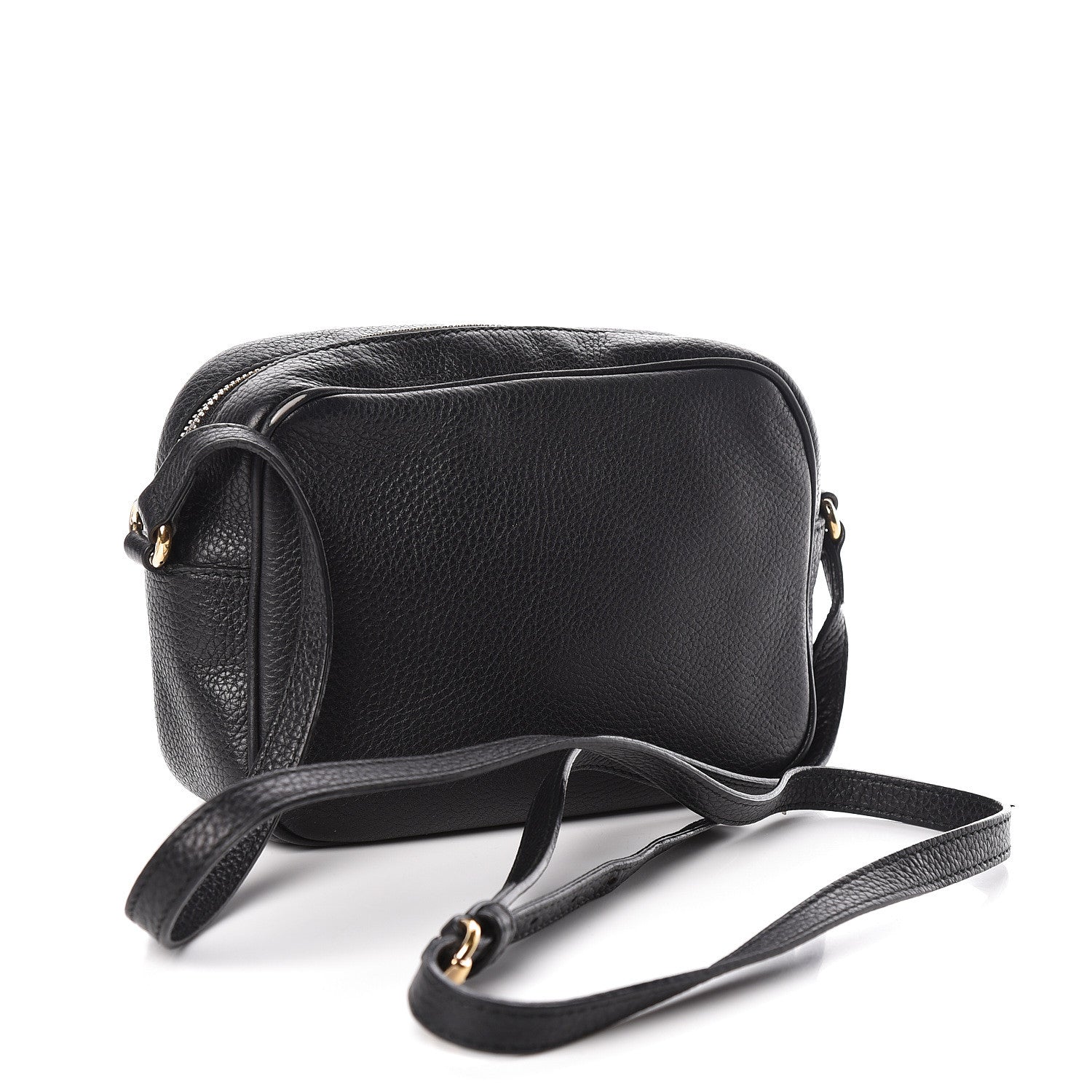 Gucci Pebbled Calfskin Small Soho Disco Bag Black 3 of 16