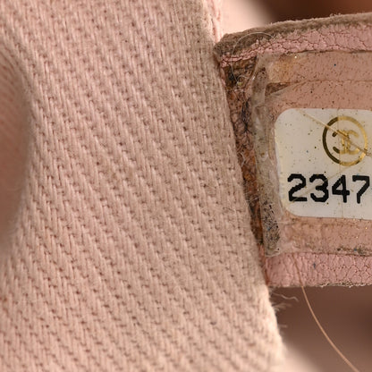 Chanel Canvas Chevron Cuba Patchwork Shopper Tote Khaki 7 of 11